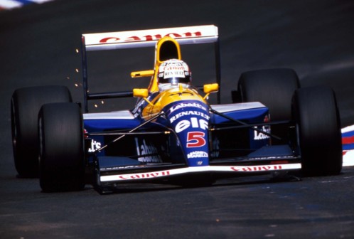 Nigel & The FW14B.
