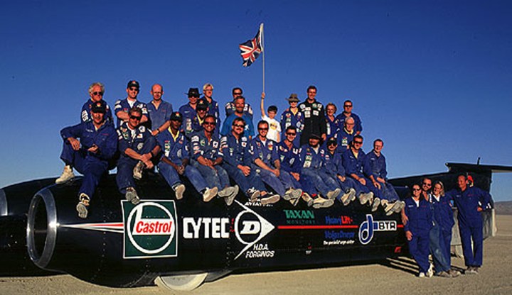 The Thrust SSC Team.