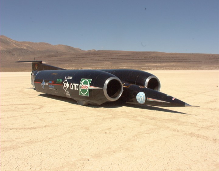 Thrust SSC, Black Rock Desert.