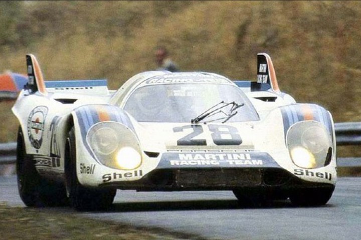 917-030 during the race, 1971 Austrian 1000 km.
