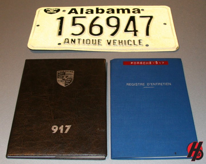 The original documents of the car and registration.