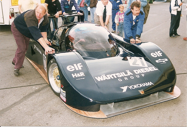 First appearance of the Konrad KM-011 et 1991 WSC Nürburgring round.