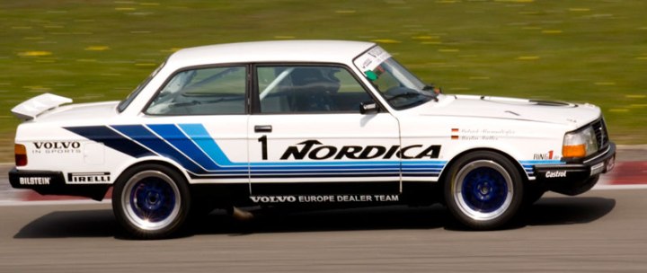The 1986 RAS Sports Volvo 240T Grp. A.