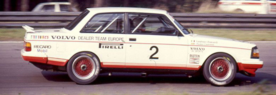 The 1985 Eggenberger Volvo 240T Grp. A.