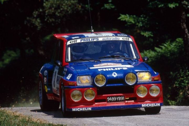 The 1985 Tour de Corse winning car or a R5 "Maxi" Turbo version.